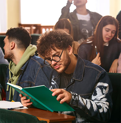 University students celebrating